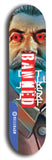 Banned #27: Blue Logo Skateboard Deck