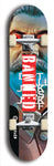 Banned #27: Black Logo Skateboard Deck