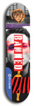 Banned #28: Blue Logo Skateboard Deck