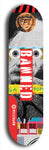 Banned #29: Red Logo Skateboard Deck