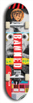 Banned #29: Red Logo Skateboard Deck