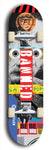 Banned #29: Blue Logo Skateboard Deck