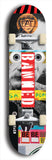 Banned #29: Black Logo Skateboard Deck