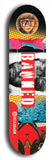 Banned #23: Red Logo Skateboard Deck