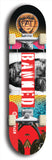 Banned #23: Red Logo Skateboard Deck