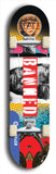 Banned #23: Blue Logo Skateboard Deck