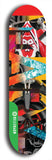 North American maple skateboard deck designed by underground artist BellyRash -- available in widths between 7.5 to 8.5 inches in both mellow concave and steep concave shapes from the BellyRash Limited Edition Blitz Deck series: Mary