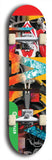 North American maple skateboard deck designed by underground artist BellyRash -- available in widths between 7.5 to 8.5 inches in both mellow concave and steep concave shapes from the BellyRash Limited Edition Blitz Deck series: Mary
