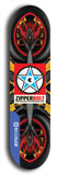 Zipperbolt #32: Blue Logo Skateboard Deck