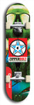 Zipperbolt #33: Red Logo Skateboard Deck