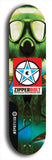 Zipperbolt #33: Black Logo Skateboard Deck