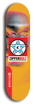 Zipperbolt #34: Red Logo Skateboard Deck