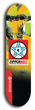 Zipperbolt #35: Red Logo Skateboard Deck