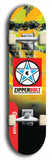 Zipperbolt #35: Red Logo Skateboard Deck