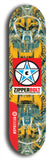 Zipperbolt #24: Red Logo Skateboard Deck