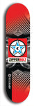 Zipperbolt #25: Black Logo Skateboard Deck