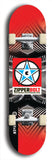 Zipperbolt #25: Black Logo Skateboard Deck