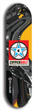 Zipperbolt #26: Black Logo Skateboard Deck