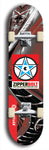 Zipperbolt #27: Red Logo Skateboard Deck