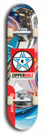 Zipperbolt #29: Red Logo Skateboard Deck