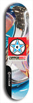 Zipperbolt #29: Black Logo Skateboard Deck