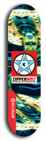 Zipperbolt #30: Red Logo Skateboard Deck