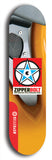 Zipperbolt #31: Red Logo Skateboard Deck