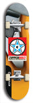 Zipperbolt #31: Black Logo Skateboard Deck