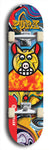 Pork Belly Bob #9: Red Logo Skateboard Deck