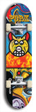 Pork Belly Bob #9: Black Logo Skateboard Deck