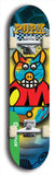 North American maple skateboard deck designed by underground artist BellyRash -- available in widths between 7.5 to 8.5 inches in both mellow concave and steep concave shapes from the BellyRash Limited Edition Blitz Deck series: Pork Belly Bob