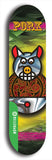 North American maple skateboard deck designed by underground artist BellyRash -- available in widths between 7.5 to 8.5 inches in both mellow concave and steep concave shapes from the BellyRash Limited Edition Blitz Deck series: Pork Belly Bob