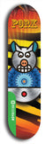 North American maple skateboard deck designed by underground artist BellyRash -- available in widths between 7.5 to 8.5 inches in both mellow concave and steep concave shapes from the BellyRash Limited Edition Blitz Deck series: Pork Belly Bob