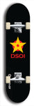 North American maple skateboard deck designed by underground artist BellyRash -- available in widths between 7.5 to 8.5 inches in both mellow concave and steep concave shapes from the BellyRash Limited Edition series: DSOI