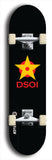 North American maple skateboard deck designed by underground artist BellyRash -- available in widths between 7.5 to 8.5 inches in both mellow concave and steep concave shapes from the BellyRash Limited Edition series: DSOI