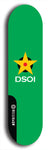 North American maple skateboard deck designed by underground artist BellyRash -- available in widths between 7.5 to 8.5 inches in both mellow concave and steep concave shapes from the BellyRash Limited Edition series: DSOI