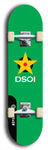 North American maple skateboard deck designed by underground artist BellyRash -- available in widths between 7.5 to 8.5 inches in both mellow concave and steep concave shapes from the BellyRash Limited Edition series: DSOI