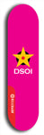 North American maple skateboard deck designed by underground artist BellyRash -- available in widths between 7.5 to 8.5 inches in both mellow concave and steep concave shapes from the BellyRash Limited Edition series: DSOI