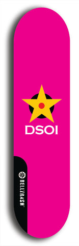 North American maple skateboard deck designed by underground artist BellyRash -- available in widths between 7.5 to 8.5 inches in both mellow concave and steep concave shapes from the BellyRash Limited Edition series: DSOI