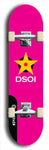 North American maple skateboard deck designed by underground artist BellyRash -- available in widths between 7.5 to 8.5 inches in both mellow concave and steep concave shapes from the BellyRash Limited Edition series: DSOI