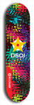 North American maple skateboard deck designed by underground artist BellyRash -- available in widths between 7.5 to 8.5 inches in both mellow concave and steep concave shapes from the BellyRash Limited Edition series: DSOI