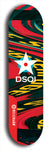 North American maple skateboard deck designed by underground artist BellyRash -- available in widths between 7.5 to 8.5 inches in both mellow concave and steep concave shapes from the BellyRash Limited Edition series: DSOI