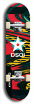 North American maple skateboard deck designed by underground artist BellyRash -- available in widths between 7.5 to 8.5 inches in both mellow concave and steep concave shapes from the BellyRash Limited Edition series: DSOI