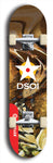 North American maple skateboard deck designed by underground artist BellyRash -- available in widths between 7.5 to 8.5 inches in both mellow concave and steep concave shapes from the BellyRash Limited Edition series: DSOI