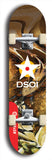 North American maple skateboard deck designed by underground artist BellyRash -- available in widths between 7.5 to 8.5 inches in both mellow concave and steep concave shapes from the BellyRash Limited Edition series: DSOI