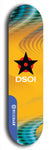 North American maple skateboard deck designed by underground artist BellyRash -- available in widths between 7.5 to 8.5 inches in both mellow concave and steep concave shapes from the BellyRash Limited Edition series: DSOI