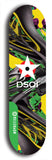 North American maple skateboard deck designed by underground artist BellyRash -- available in widths between 7.5 to 8.5 inches in both mellow concave and steep concave shapes from the BellyRash Limited Edition Blitz Deck series: DSOI