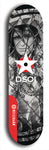 North American maple skateboard deck designed by underground artist BellyRash -- available in widths between 7.5 to 8.5 inches in both mellow concave and steep concave shapes from the BellyRash Limited Edition series: DSOI