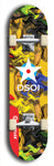 North American maple skateboard deck designed by underground artist BellyRash -- available in widths between 7.5 to 8.5 inches in both mellow concave and steep concave shapes from the BellyRash Limited Edition series: DSOI