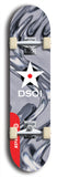 North American maple skateboard deck designed by underground artist BellyRash -- available in widths between 7.5 to 8.5 inches in both mellow concave and steep concave shapes from the BellyRash Limited Edition series: DSOI